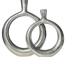 WOHNLING WL7.176 Vasen 2er Set Silber