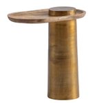 WOHNLING WL7.215 Beistelltisch Massivholz / Metall 50x26x52 cm