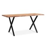 WOHNLING WL7.273 Schreibtisch Akazie 160 cm x 80 cm x 76 cm