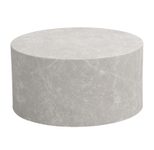 WOHNLING WL7.317 Couchtisch MONOBLOC Sand 60 cm x 60 cm x 30 cm