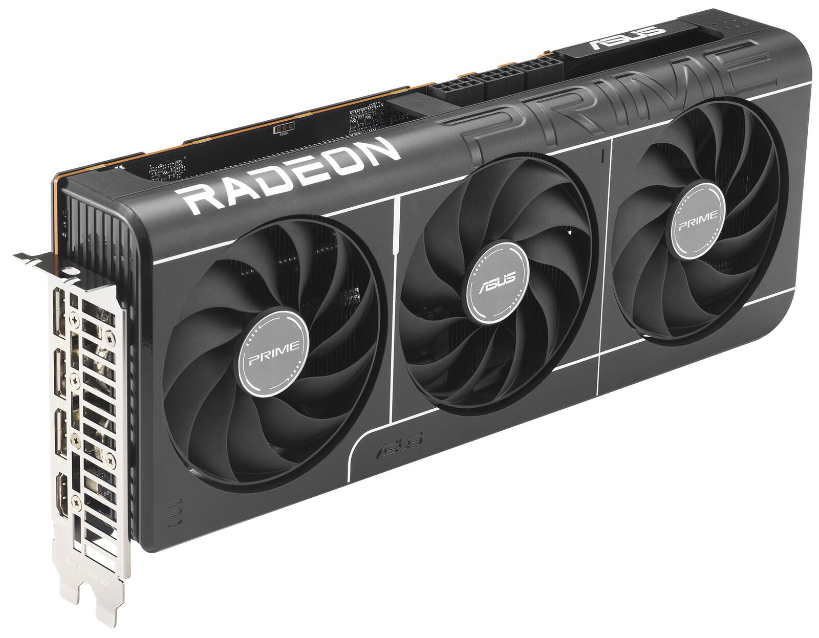 ASUS Prime Radeon RX 9070 XT OC Edition 16GB GDDR6 Gaming Grafikkarte