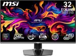 MSI MPG 322URXDE QD-OLED 4K Ultra HD Gaming Display 80 cm (31.5")