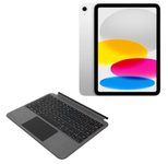 Apple iPad 11” 128GB silber + 4smarts Tastatur Case 2in1 graphit