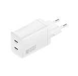 4smarts Ladegerät PDPlug Dual 45W GaN 2C weiß