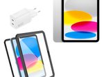 Apple iPad 11” 128GB silber + 4Smarts Active Pro Rugged Case + 4smarts Ladegerät 45W weiß