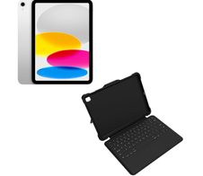 Apple iPad (11") Wi-Fi 128 GB silber + @keycase Smart für das Apple iPad A16 (2025, 11")