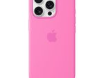 Apple iPhone 16 Pro Silikon Case mit MagSafe, pfingstrose