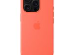 Apple iPhone 16 Pro Silikon Case mit MagSafe, mandarine