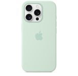 Apple iPhone 16 Pro Silikon Case mit MagSafe, aquamarin