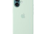 Apple iPhone 16 Silikon Case mit MagSafe, aquamarin