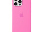 Apple iPhone 16 Pro Max Silikon mit MagSafe, pfingstrose