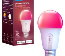 Govee RGBIC Smart LED Glühbirne E27 800 Lumen