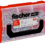 fischer FixTainer - SX Plus S, UX S, GK S, GKM S Dübel- und Schrauben-Sortiment 240 Stück