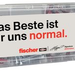 fischer MiniFixTainer - DuoPower + S Klopp Dübel- und Schrauben-Sortiment 160 Stück