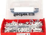 fischer FixTainer - EasyHook Dübel- und Schrauben-Sortiment 228 Stück