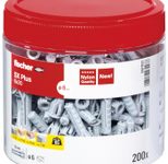fischer SX Plus 6x30 Spreizdübel 6 x 30 mm, 200 Stück