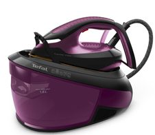 Tefal Express Vision SV8152E0 Dampfbügeleisen, schwarz/purpur