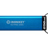 Kingston IronKey Keypad 200C - USB-Stick - 256 GB