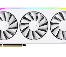 XFX Grafikkarte AMD Radeon RX 9070 XT MERCURY Gaming RGB 16GB OC GDDR6 White