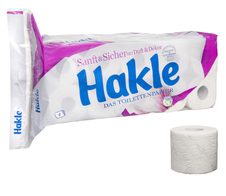 Hakle Toilettenpapier Sanft & sicher 4-lagig 20 Rollen