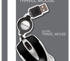 Verbatim Go Mini Optical Travel Mouse – Schwarz