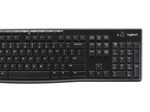Logitech MK270 kabelloses Tastatur-und-Maus-Set - Deutsch - Schwarz