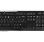 Logitech MK270 kabelloses Tastatur-und-Maus-Set - Deutsch - Schwarz
