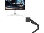 BenQ Mobiuz EX271Q Gaming Monitor 68,58 cm (27 Zoll) + BenQ Ergo Arm BSH01