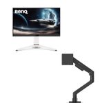 BenQ Mobiuz EX271Q Gaming Monitor 68,58 cm (27 Zoll) + BenQ Ergo Arm BSH01