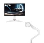 BenQ Mobiuz EX271Q Gaming Monitor 68,58 cm (27 Zoll) + BenQ Ergo Arm BSH02