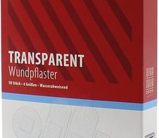 WUNDmed® Pflaster Transparent weiß 50 St.