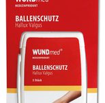WUNDmed® Blasenpflaster Ballenschutz Hallux Valgus transparent 3 St.