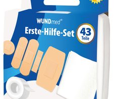 WUNDmed® Pflaster Erste-Hilfe-Set beige 43 St.