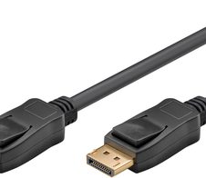 goobay DisplayPort 1.4 Kabel 5,0m schwarz