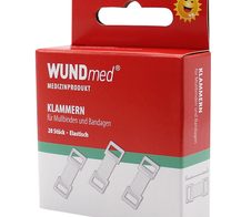 WUNDmed® Verbandklammern beige 20 Stück
