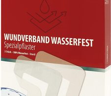 WUNDmed® Pflaster Wasserfest weiß 5 Stück