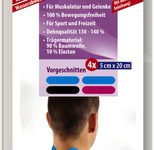 WUNDmed® Kinesiologie Tape Schulter und Nacken blau 4 St.