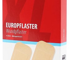 WUNDmed® Pflaster Europflaster XL beige 6 St.