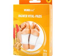WUNDmed® Bambuspflaster Ingwer Vital-Pads weiß 10 Pads