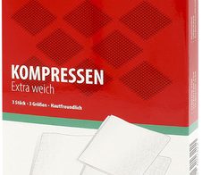 WUNDmed® Mull-Kompressen weiß 3 St.