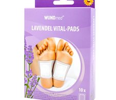 WUNDmed® Bambuspflaster Lavendel Vital-Pads weiß 10 Pads
