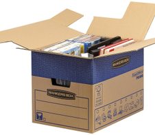 Bankers Box Umzugskartons SmoothMove FastFold 40,6 x 30,4 x 30,4 cm