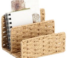 Zeller Briefablage Papiergeflecht natur