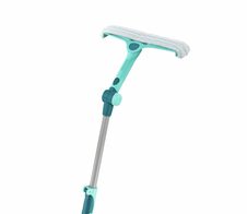 LEIFHEIT 4in1 Telescope Fensterwischer 32,0 cm türkis