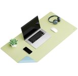 sax design Schreibtischunterlage 90,0 x 45,0 cm hellblau/hellgrün