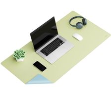 sax design Schreibtischunterlage 90,0 x 45,0 cm hellblau/hellgrün