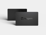 Tangem Wallet 2.0 - Secure Crypto Wallet 2 Card Set (Black)
