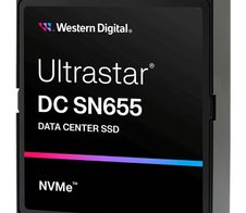 WD Ultrastar DC SN655 U.3 SSD - 7,68 TB, TCG Ruby