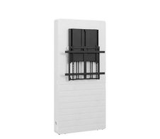 Hagor CON-Line® Big W Counterbalanced 60-90kg Medienstele Boden-Wand-Montage
