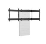 Hagor CON-Line® W Dual 65 - 75" Medienstele Boden-Wand-Montage